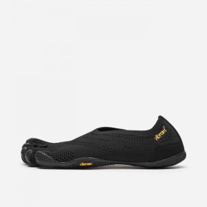 Vibram EL-X Knit Men's Training Shoes Black | XRSJV-4807