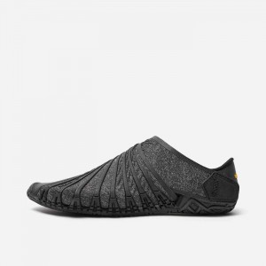 Vibram Furoshiki EcoFree Women's Shoes Black | NQBXY-0523