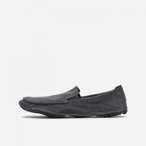 Vibram Hemp Men's One Quarter Grey / Black | GOVBQ-7065