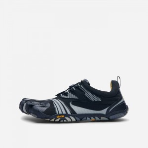 Vibram KMD Sport LS Men's Running Shoes Black / Silver / Grey | TLKIB-6987