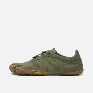 Vibram KSO ECO Military Men's Lifestyle Shoes Green | SCZAB-5103