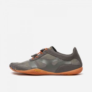 Vibram KSO EVO Women's Training Shoes Grey / Orange | LDQSY-4327