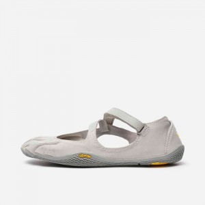 Vibram V-Soul Women's Lifestyle Shoes Silver | GBADI-7301