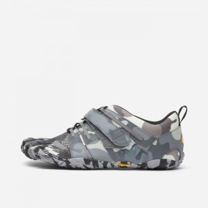 Vibram V-Train 2.0 Men's Training Shoes Grey / Camo | FVYBW-0517