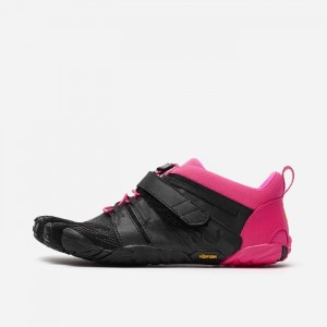 Vibram V-Train 2.0 Women's Training Shoes Black / Pink | QRBSO-4609