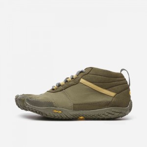 Vibram V-Trek Military Men's Lifestyle Shoes Dark Grey | QPVWJ-8193