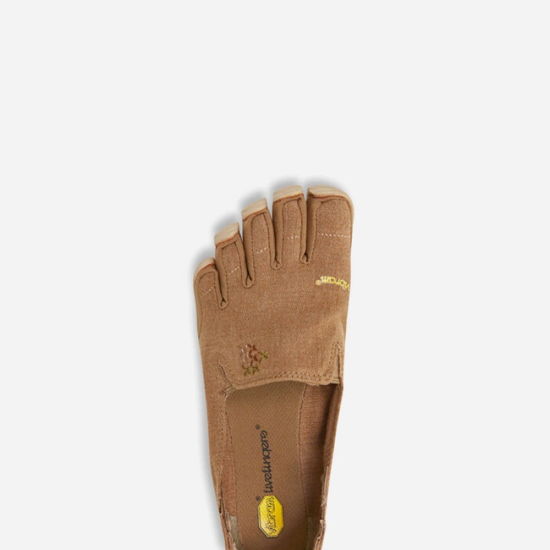 Vibram CVT-Hemp Women's Lifestyle Shoes Khaki | NDUQV-7236