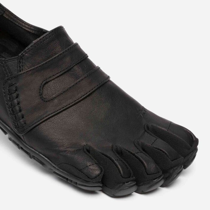 Vibram CVT-Leather Men's Lifestyle Shoes Black | XWKNI-7538