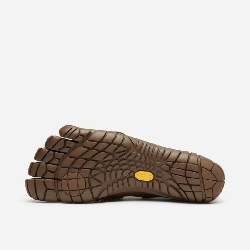 Vibram CVT-Leather Men's Lifestyle Shoes Brown | IUACL-5312