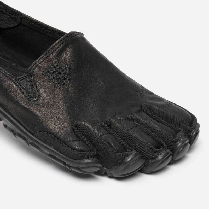 Vibram CVT-Leather Women's Lifestyle Shoes Black | RXGMC-0369