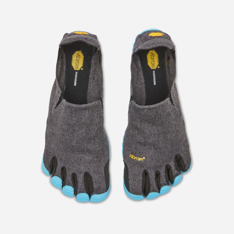 Vibram CVT LB Men's Lifestyle Shoes Grey / Light Blue | ZQVFK-0935