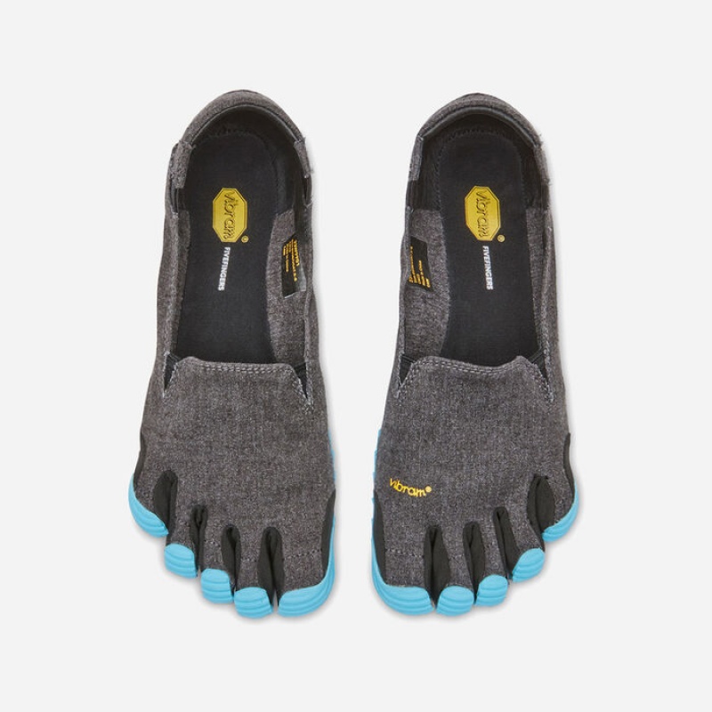 Vibram CVT LB Women's Lifestyle Shoes Grey / Light Blue | KFPBC-7405