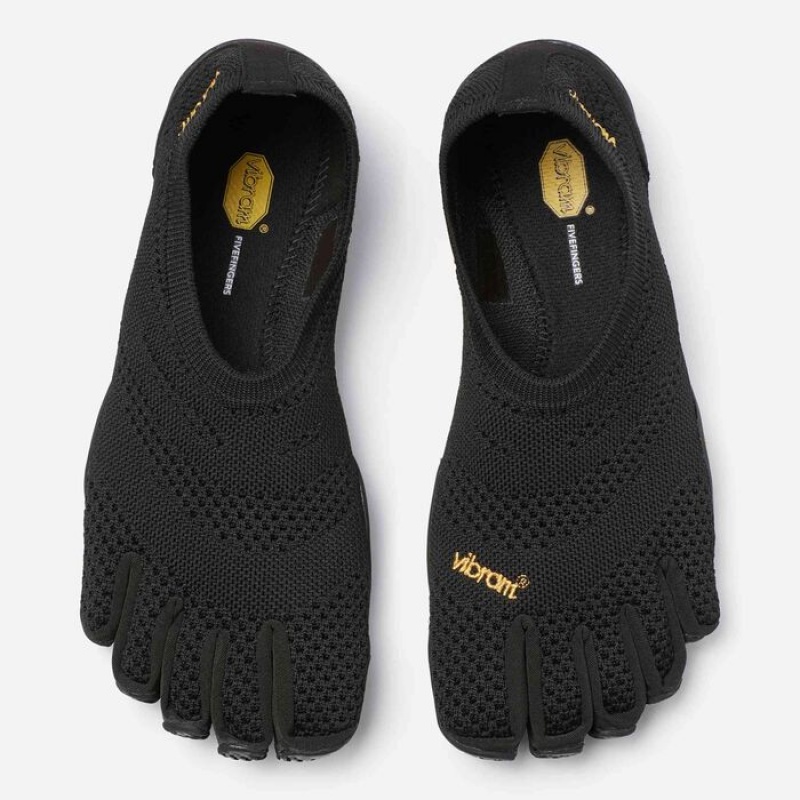 Vibram EL-X Knit Women's Training Shoes Black | BJNGS-3982