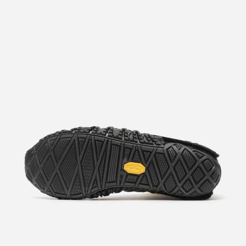 Vibram Furoshiki EcoFree Men's Shoes Black | ZUVAC-4918