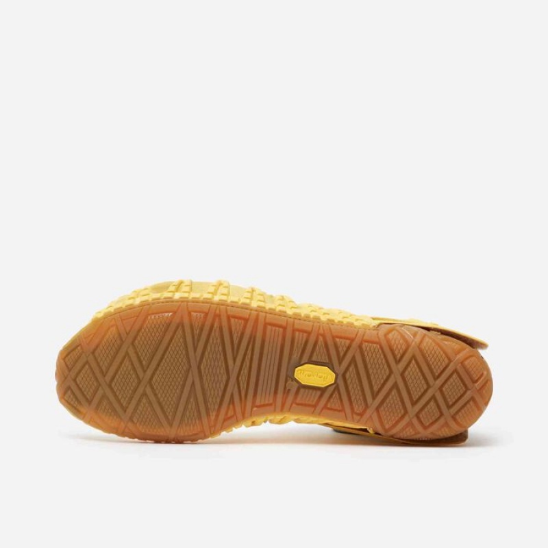 Vibram Furoshiki EcoFree Mustard Men's Shoes Mustard | DEALC-9016