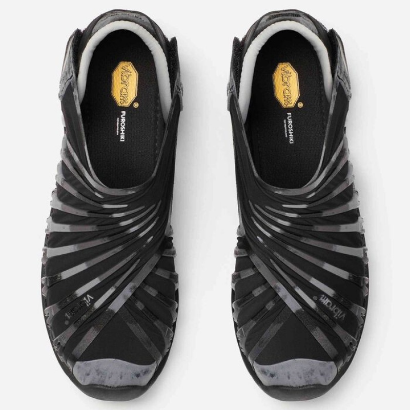 Vibram Furoshiki Evo Murble Men's Shoes Black | XETSQ-0945