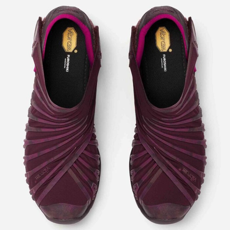 Vibram Furoshiki Evo Murble Women's Shoes Burgundy | GLBWO-7260