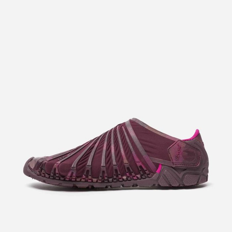 Vibram Furoshiki Evo Murble Women\'s Shoes Burgundy | GLBWO-7260