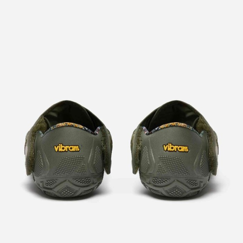 Vibram Furoshiki Men's Shoes Olive | YQKWM-8165