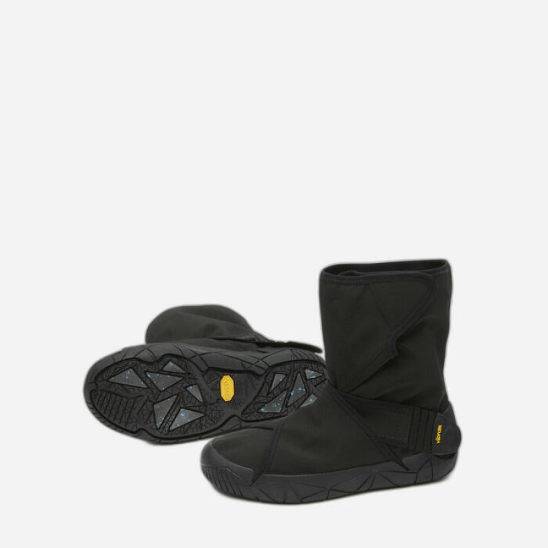 Vibram Furoshiki Oslo WP Arctic Grip Women's Boots Black | XYWER-8136