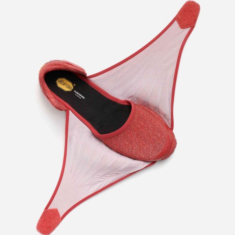 Vibram Furoshiki Riot Women's Shoes Red | MZHAE-2045