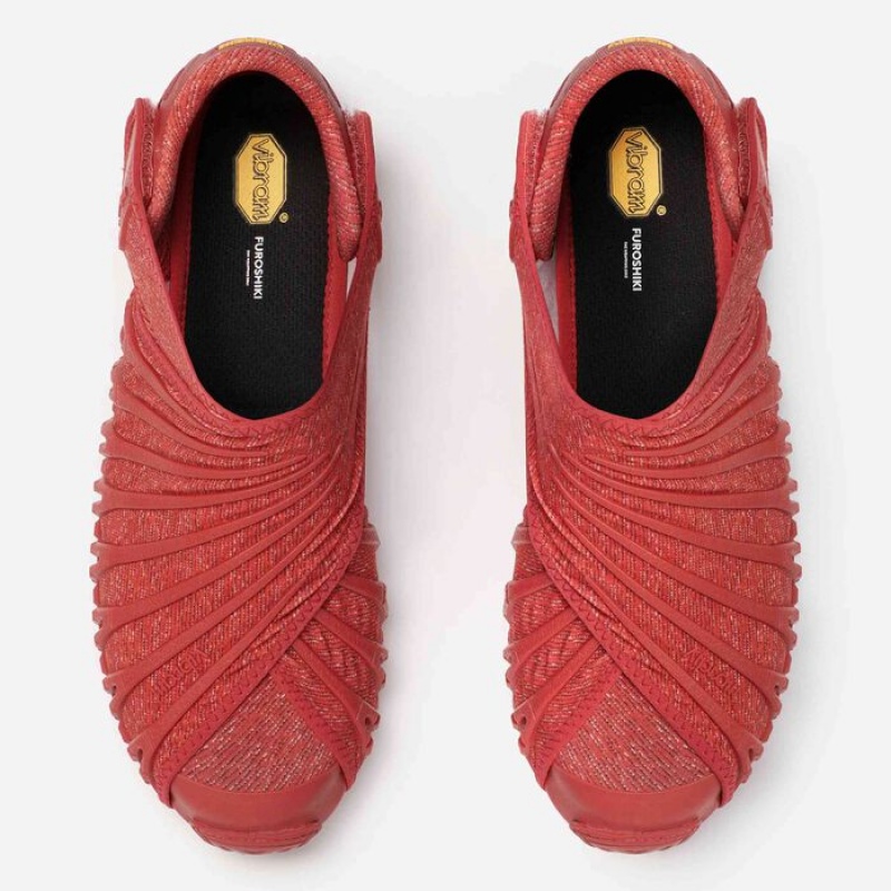 Vibram Furoshiki Riot Women's Shoes Red | MZHAE-2045