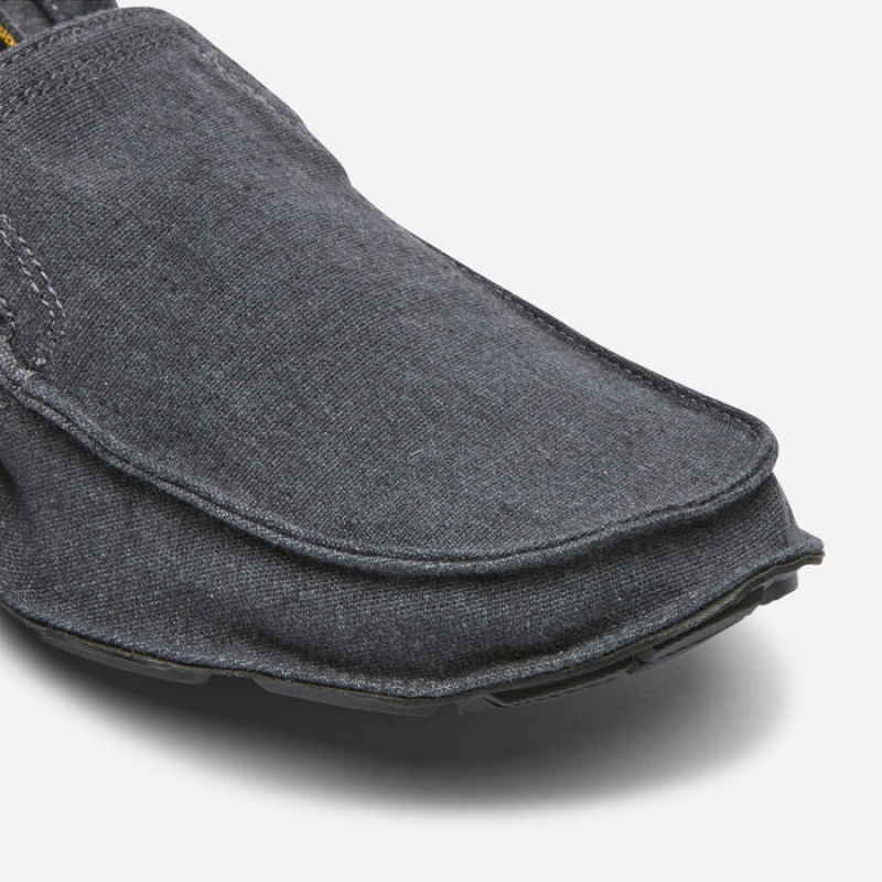 Vibram Hemp Men's One Quarter Grey / Black | GOVBQ-7065