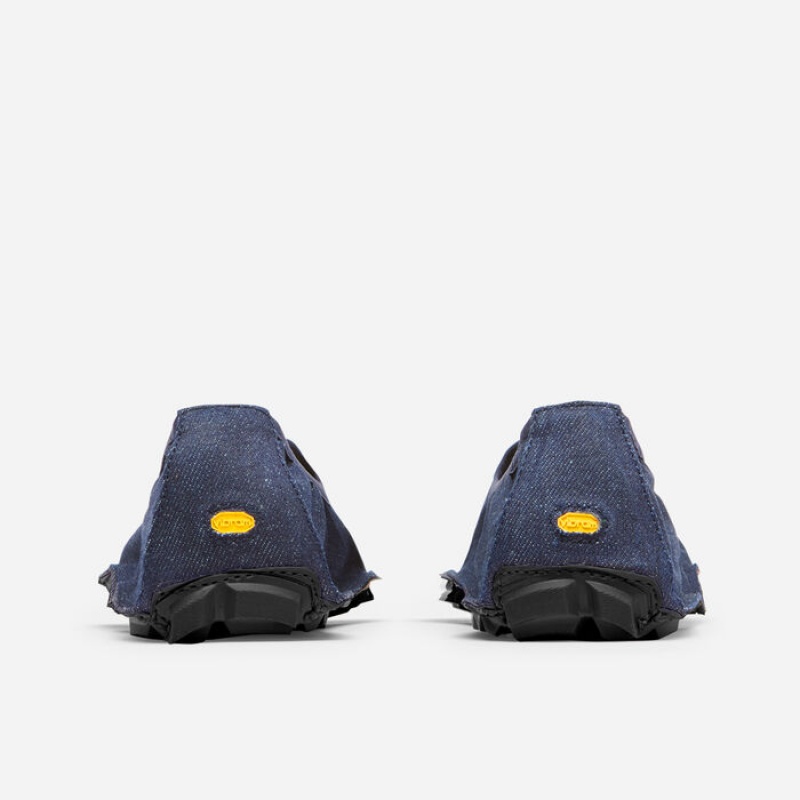 Vibram Hemp Women's One Quarter Blue / Black | TSVCK-3618