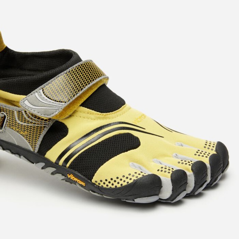 Vibram KMD Sport Women's Running Shoes Yellow / Black / Silver | JTOVW-9831