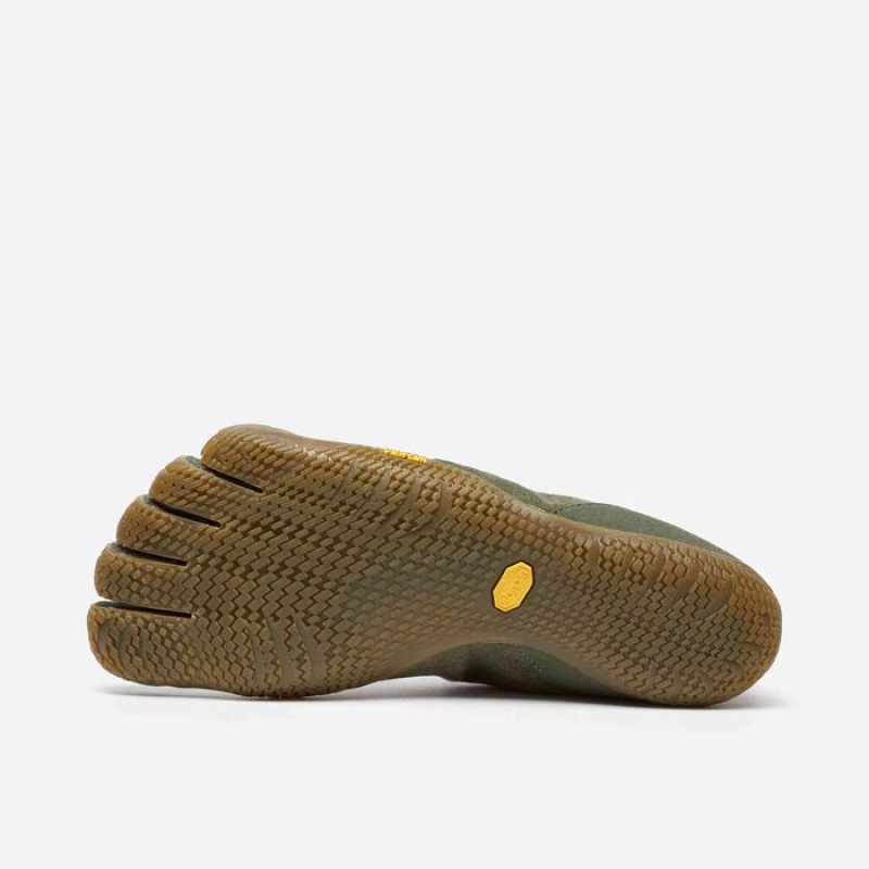 Vibram KSO ECO Military Men's Lifestyle Shoes Green | SCZAB-5103