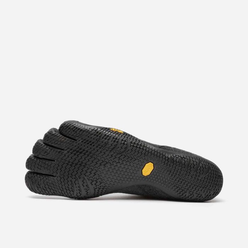 Vibram KSO ECO Wool Men's Lifestyle Shoes Grey / Black | UBSCJ-2195