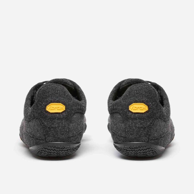 Vibram KSO ECO Wool Men's Lifestyle Shoes Grey / Black | UBSCJ-2195