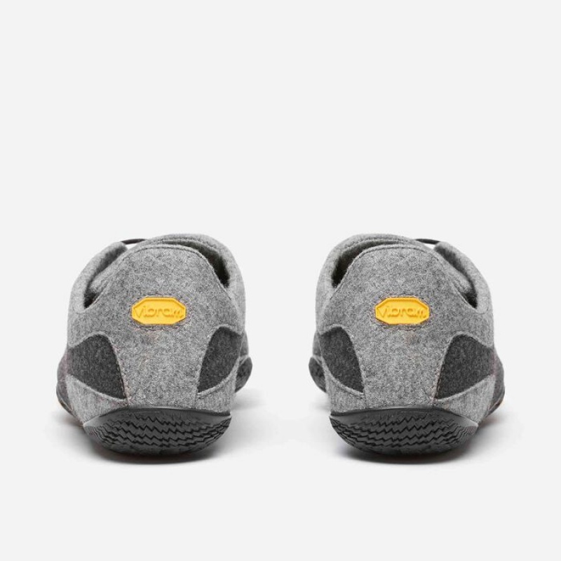 Vibram KSO ECO Wool Men's Training Shoes Grey / Light Grey / Black | QTNGY-8653