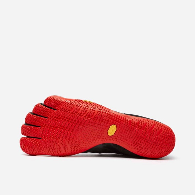 Vibram KSO EVO Men's Training Shoes Black / Red | LAQIT-8197