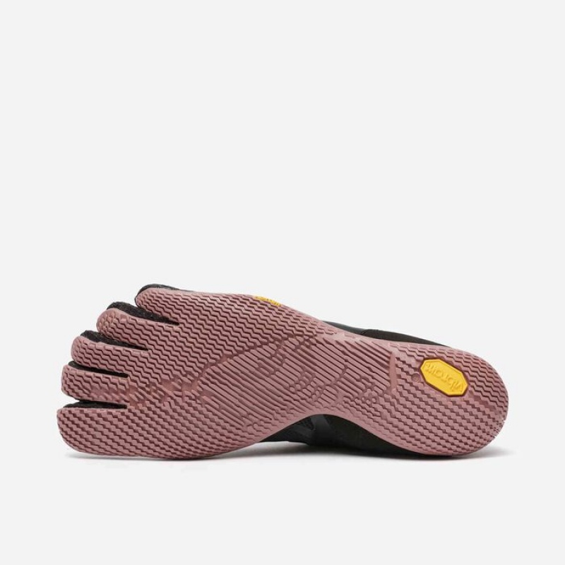 Vibram KSO EVO Women's Training Shoes Black / Rose | RTFEC-3497