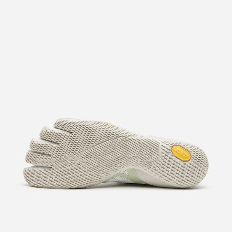 Vibram KSO EVO Women's Training Shoes White / Green / White | SCOHZ-0485