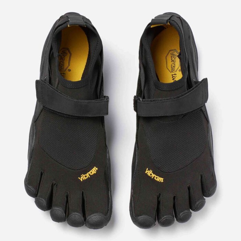 Vibram KSO Men's Training Shoes Black / Black | DTWBY-4309