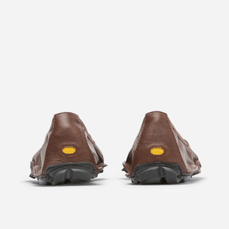 Vibram Leather Women's One Quarter Brown / Black | MHGTJ-0931