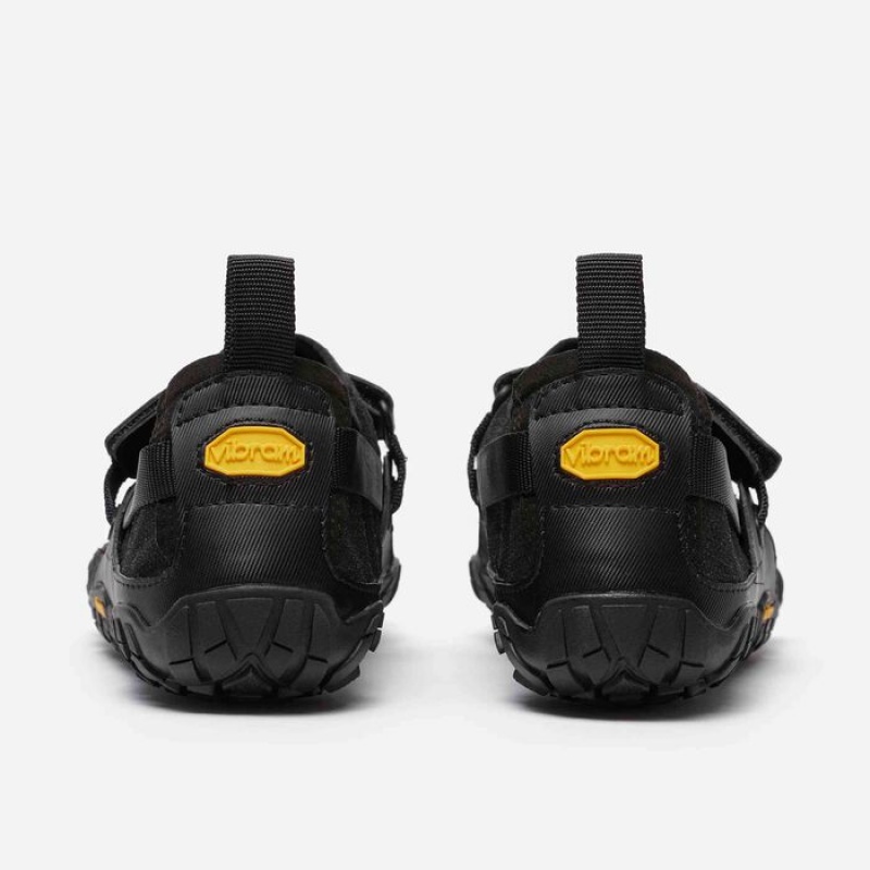 Vibram Spyridon EVO Men's Hiking Shoes Black / Black | XJGPS-5427