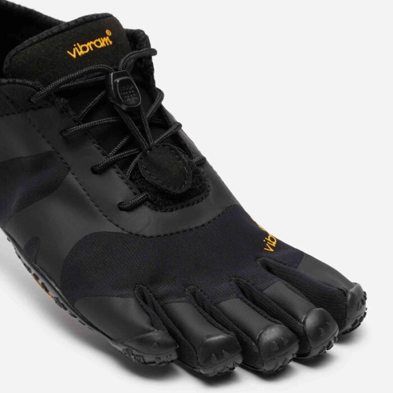 Vibram V-Alpha Men's Hiking Shoes Black | IOALM-1789