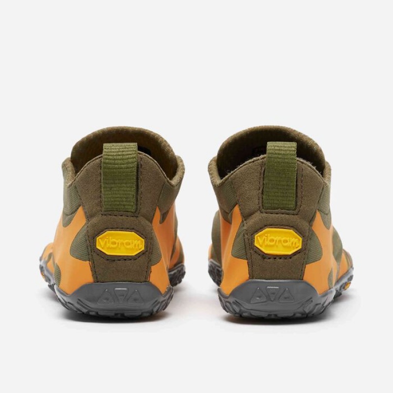 Vibram V-Alpha Military Men's Hiking Shoes Orange / Grey | AUMOW-9260