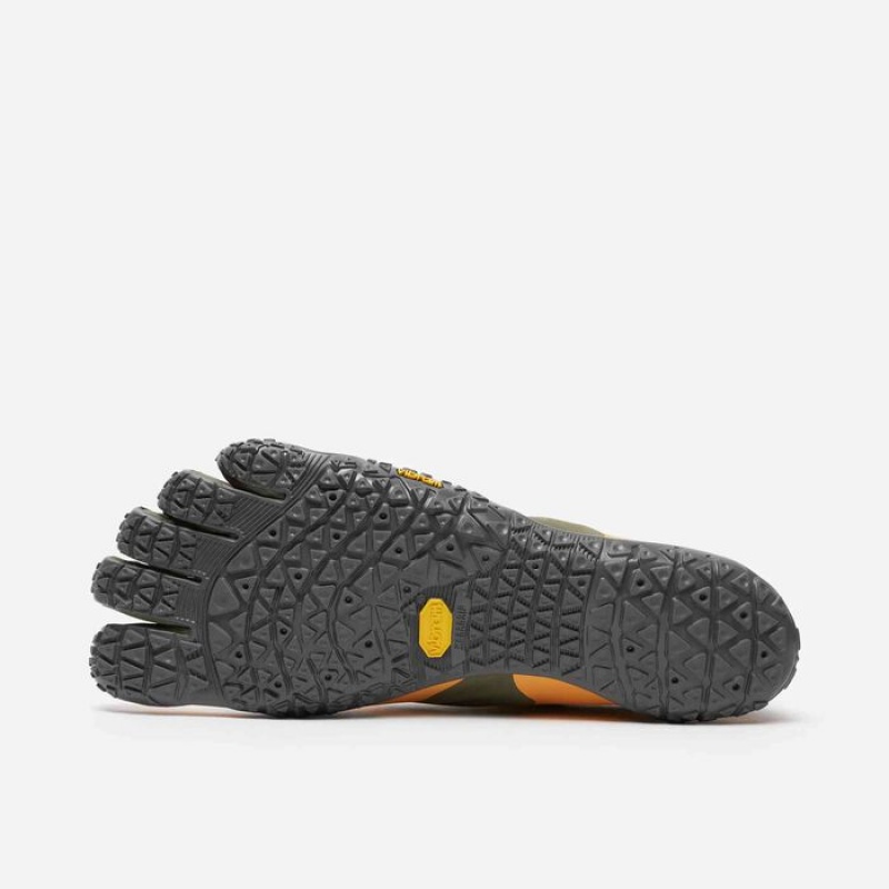 Vibram V-Alpha Military Women's Hiking Shoes Orange / Grey | WAQFV-3718