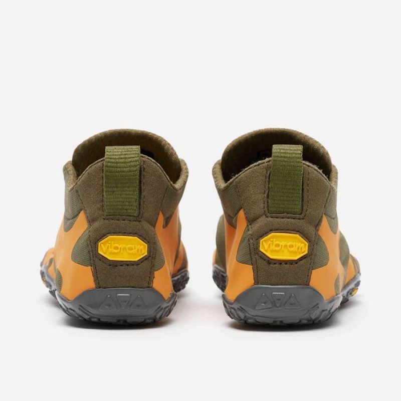 Vibram V-Alpha Military Women's Hiking Shoes Orange / Grey | WAQFV-3718