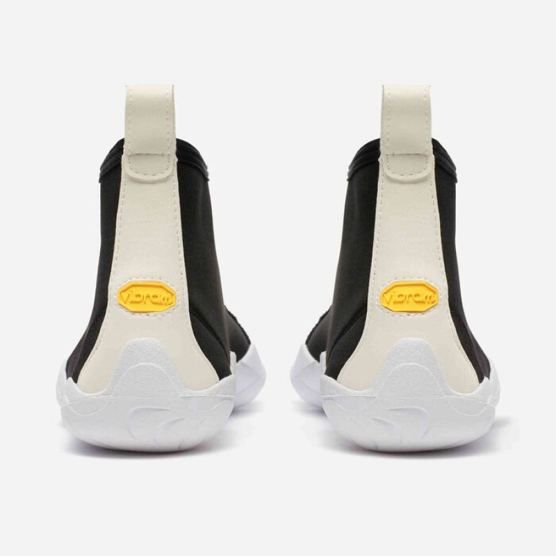 Vibram V-NEOP Women's Lifestyle Shoes Black / White | SWTRO-9187