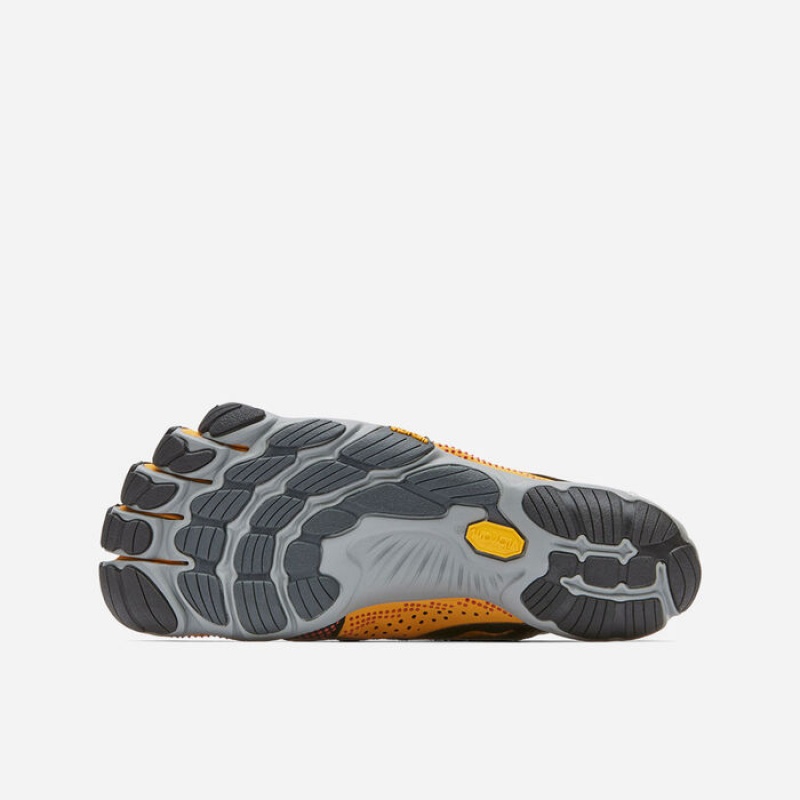 Vibram V-Run Golden Men's Running Shoes Yellow / Black | MSZCR-2641