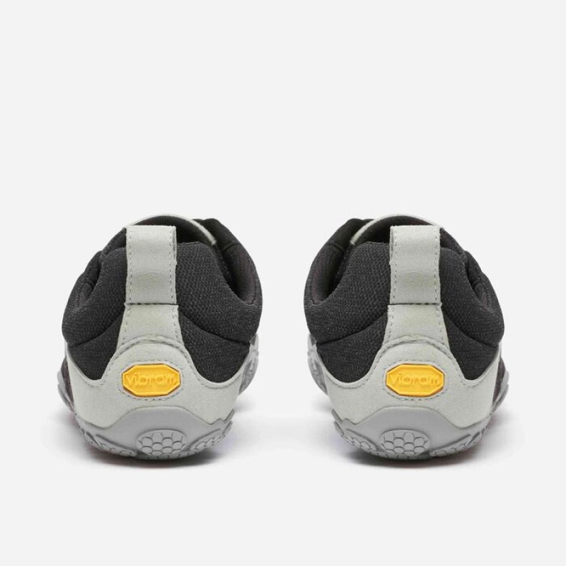 Vibram V-Run Retro Men's Running Shoes Black / Grey | GDLWV-3527