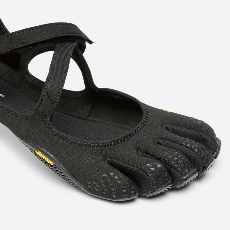 Vibram V-Soul Women's Lifestyle Shoes Black | OBCFR-7945