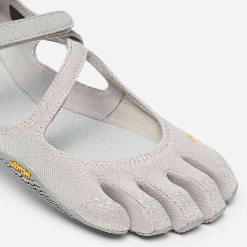 Vibram V-Soul Women's Lifestyle Shoes Silver | GBADI-7301