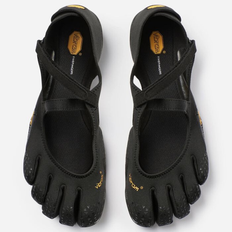 Vibram V-Soul Women's Training Shoes Black | NBZXU-6190