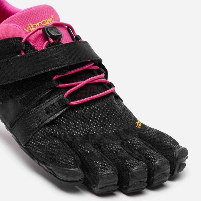 Vibram V-Train 2.0 Women's Training Shoes Black / Pink | QRBSO-4609